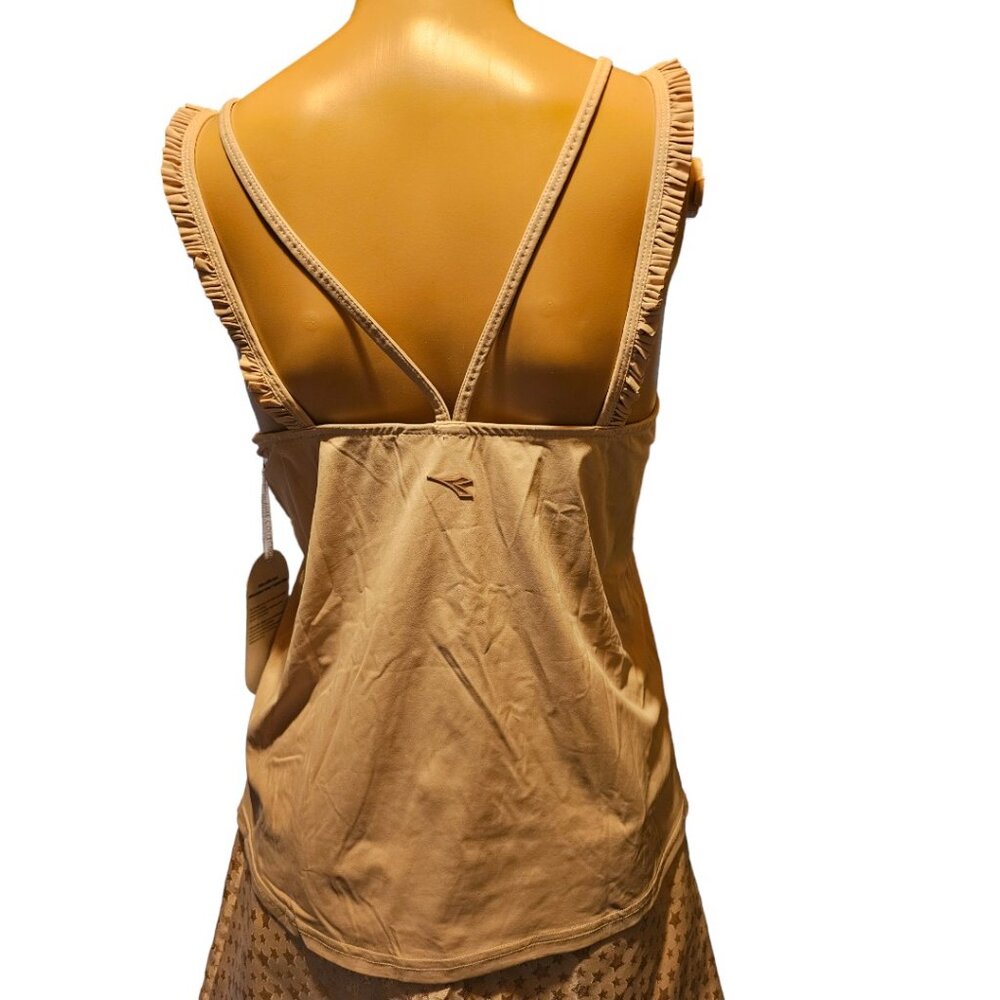Luxe Collection Tan Racerback Cami NWT - Picture 3 of 3